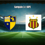 IAPE 1x3 Sampaio Correa: Triunfo Fora de Casa na Série D