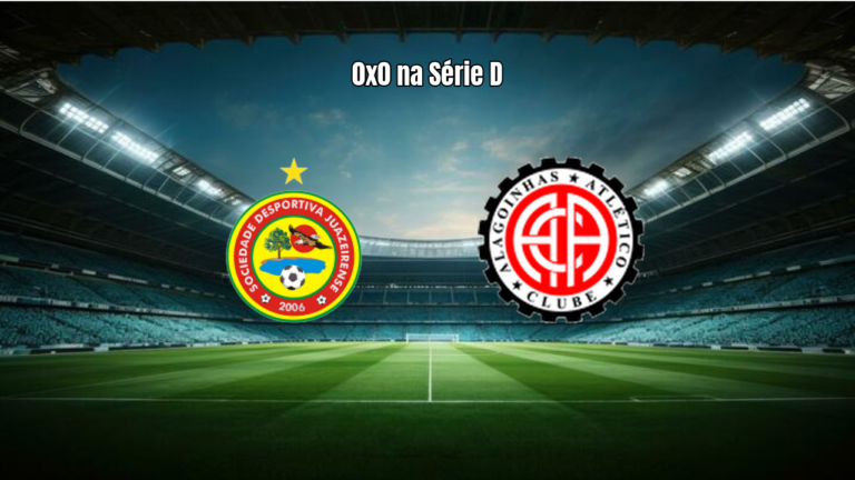 Juazeirense e Atlético Alagoinhas empatam sem gols na Série D