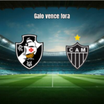 Vasco 0x1 Atlético-MG: Vitória do Galo na 18ª Rodada