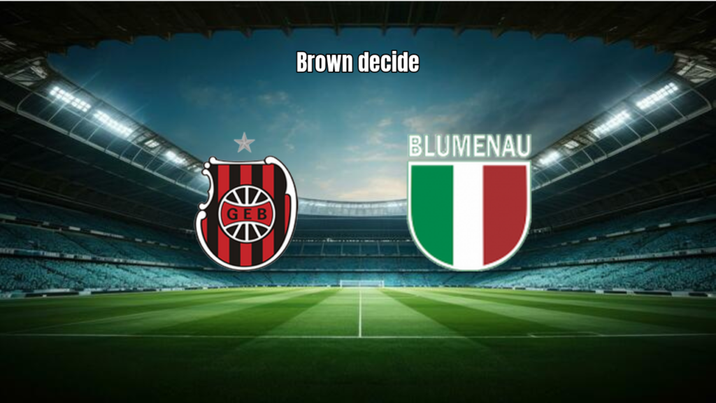 Brasil de Pelotas 1-2 Blumenau: Brown decide partida pela Série D