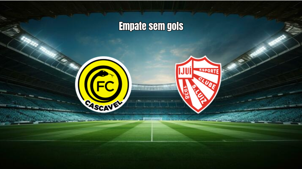 Cascavel e São Luiz Empatam sem Gols na Série D