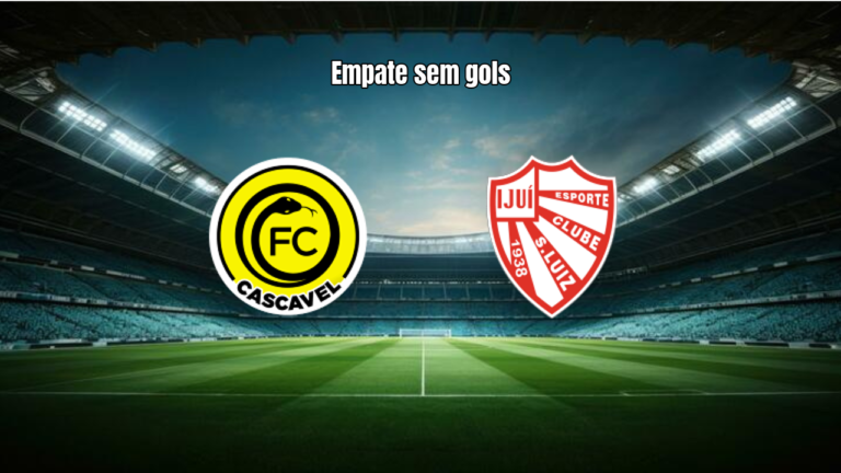 Cascavel e São Luiz Empatam sem Gols na Série D