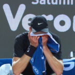 Jannik Sinner sofre colapso físico em semi contra Medvedev em Roma