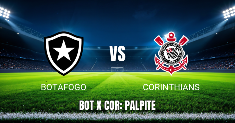 Onde assistir Botafogo x Corinthians: Palpite e transmissão ao vivo - 17/05/2026