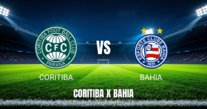 Onde assistir Coritiba x Bahia: Palpite para 25/05/2026