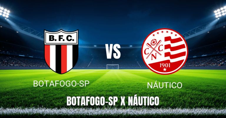 Onde assistir Botafogo-SP x Náutico ao vivo: Palpite e prováveis escalações 02/05/2026