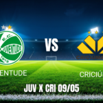 Onde Assistir Juventude x Criciúma ao Vivo: Palpite para 09/05/2026