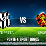 Onde Assistir Ponte Preta x Sport 09/05/2026: Palpite e Análise para a Série B