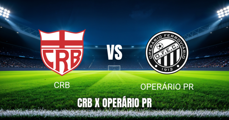 Onde assistir a CRB x Operário PR ao vivo: Palpite para Brasileirão Série B 09/05/2026