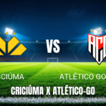 Onde assistir a Criciúma x Atlético Goianiense: Palpite e informações para 17/05/2026