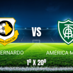 Onde assistir São Bernardo x América-MG ao vivo? Palpite 16/05/2026