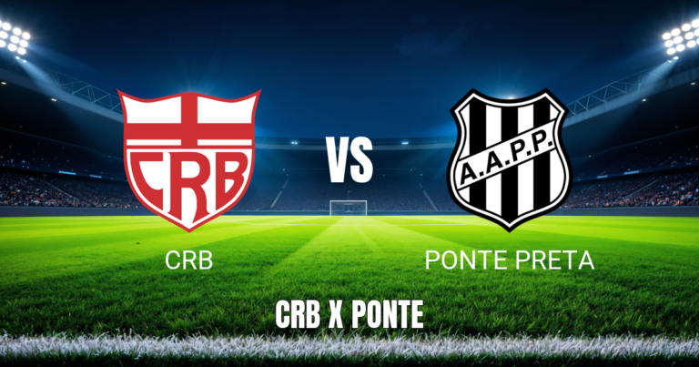 Onde assistir CRB x Ponte Preta ao vivo - Brasileirão Série B 24/05/2026