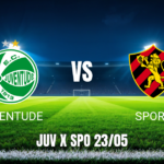 Onde assistir a Juventude x Sport ao vivo: Palpite para 23/05/2026