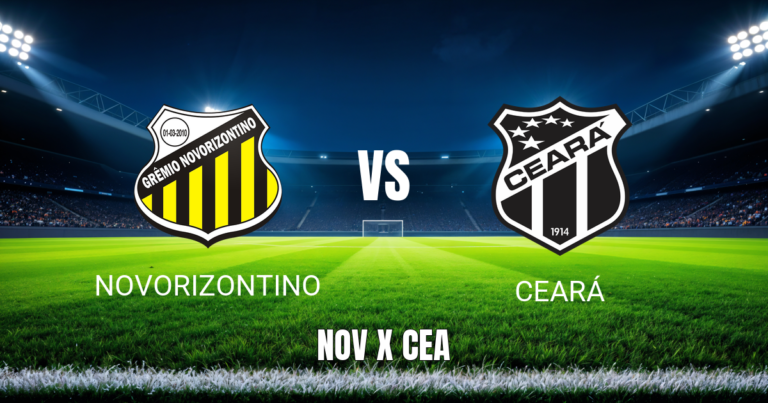Onde assistir a Novorizontino x Ceará ao vivo: Palpite e transmissão 23/05/2026