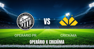 Onde assistir Operário PR x Criciúma ao vivo - Palpite para 24/05/2026