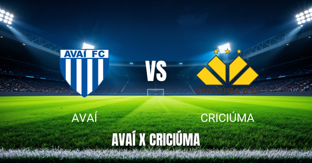 Onde assistir Avaí x Criciúma ao vivo? Palpite e mais - 30/05/2026
