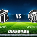 Onde assistir a Ceará x Operário PR: Palpite Brasileirão Série B 31/05/2026