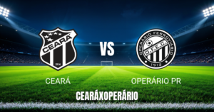 Onde assistir a Ceará x Operário PR: Palpite Brasileirão Série B 31/05/2026