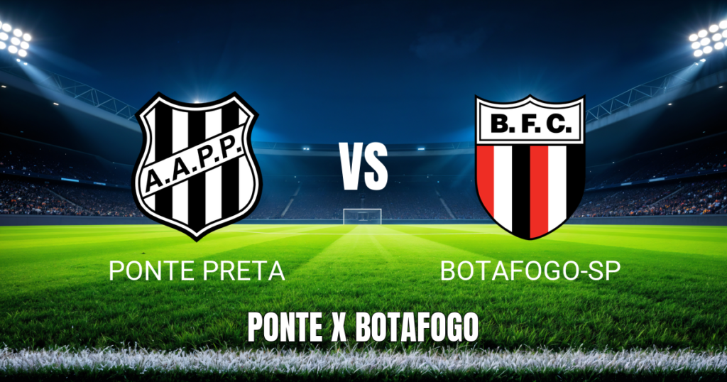 Onde assistir Ponte Preta x Botafogo-SP: Palpite 01/06/2026