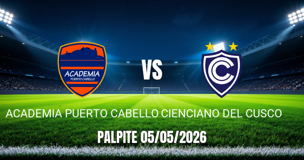 Onde assistir a Academia Puerto Cabello x Cienciano del Cusco: Palpite e data 05/05/2026