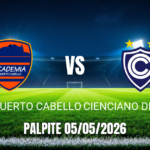 Onde assistir a Academia Puerto Cabello x Cienciano del Cusco: Palpite e data 05/05/2026