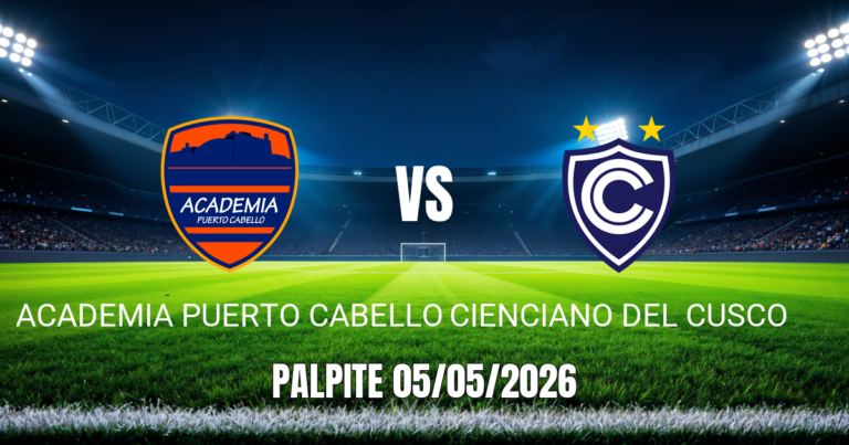 Onde assistir a Academia Puerto Cabello x Cienciano del Cusco: Palpite e data 05/05/2026