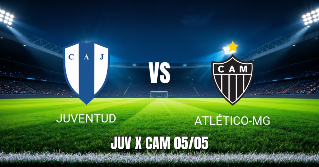 Onde assistir Juventud x Atlético-MG pela Sul-Americana 2026 - Palpite 05/05/2026