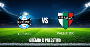 Onde assistir Grêmio x Palestino: Palpite e transmissão ao vivo – Copa Sul-Americana 20/05/2026