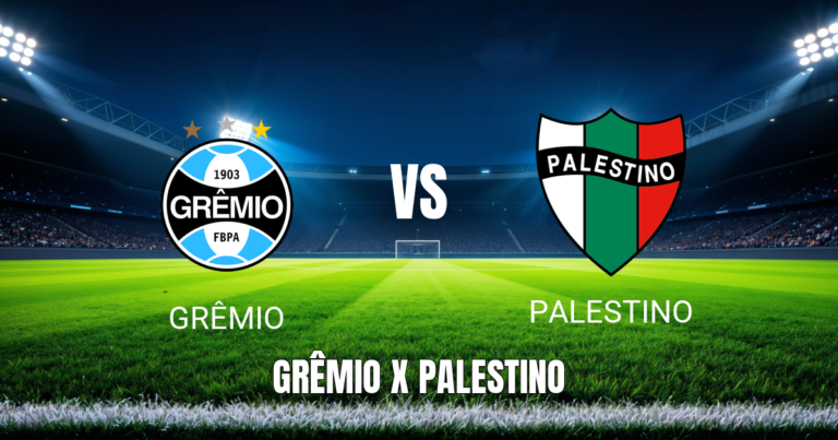 Onde assistir Grêmio x Palestino: Palpite e transmissão ao vivo – Copa Sul-Americana 20/05/2026