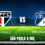 Onde assistir São Paulo x Millonarios: Palpite 19/05/2026