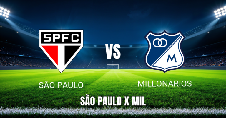 Onde assistir São Paulo x Millonarios: Palpite 19/05/2026