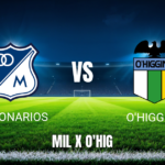 Onde assistir Millonarios x O'Higgins: Palpite e análise para 26/05/2026