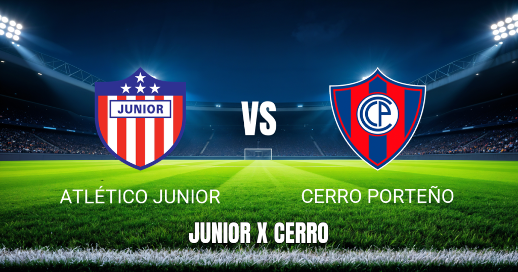Onde Assistir Atlético Junior x Cerro Porteño ao Vivo: Palpite para 07/05/2026