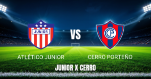 Onde Assistir Atlético Junior x Cerro Porteño ao Vivo: Palpite para 07/05/2026
