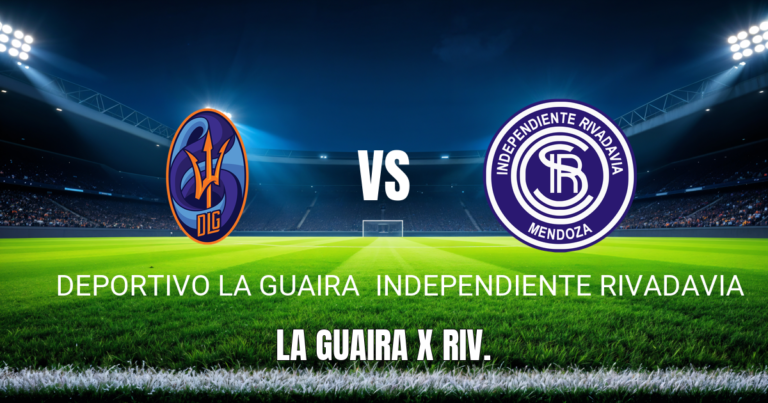 Onde assistir La Guaira x Rivadavia: Palpite 21/05/2026
