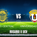 Onde assistir Rosario Central x Universidad Central - Palpite 19/05/2026