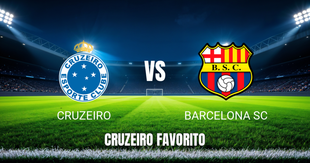 Onde Assistir Cruzeiro x Barcelona SC: Palpite e análises 28/05/2026