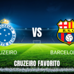 Onde Assistir Cruzeiro x Barcelona SC: Palpite e análises 28/05/2026