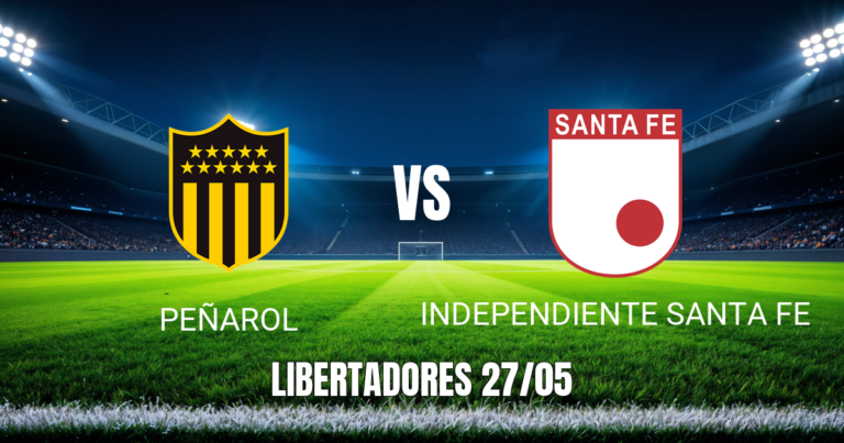 Onde Assistir Peñarol x Santa Fe pela Libertadores – Palpite 27/05/2026