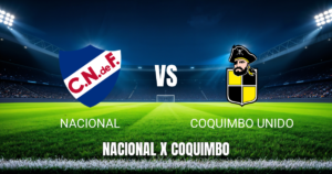 Onde assistir a Nacional x Coquimbo Unido ao vivo: Palpite e horário (26/05/2026)