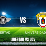 Onde Assistir: Libertad x UCV – Palpite 27/05/2026