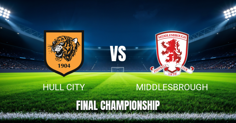 Onde assistir Hull City x Middlesbrough: Palpite e data 23/05/2026