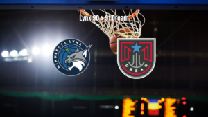 Minnesota Lynx perde para Atlanta Dream por 91 a 90 na WNBA