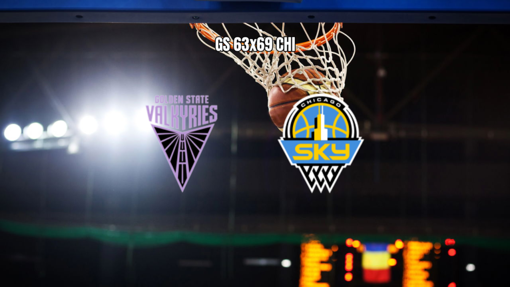 Golden State Valkyries perde para Chicago Sky por 69 a 63