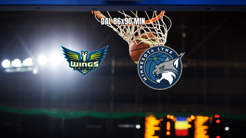 Dallas Wings 86x90 Minnesota Lynx: Virada emocionante