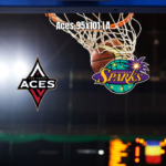Aces 95x101 Sparks – Virada emocionante no basquete