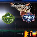 Washington Mystics vence Seattle Storm por 78 a 64 na WNBA