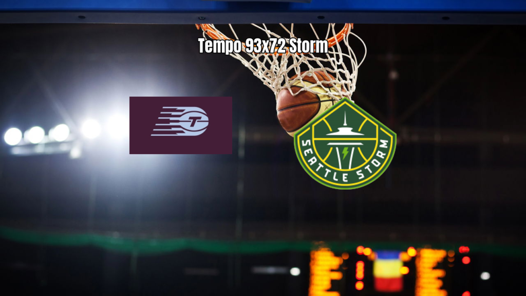 Toronto Tempo domina Seattle Storm e vence por 93 a 72 na WNBA