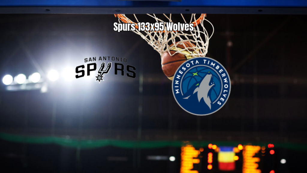 San Antonio Spurs 133 x 95 Timberwolves: Show de Bola na NBA