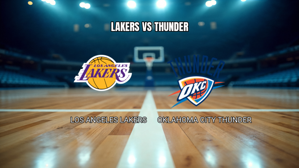 Palpite Lakers vs Thunder: NBA Playoffs 12/05/2026